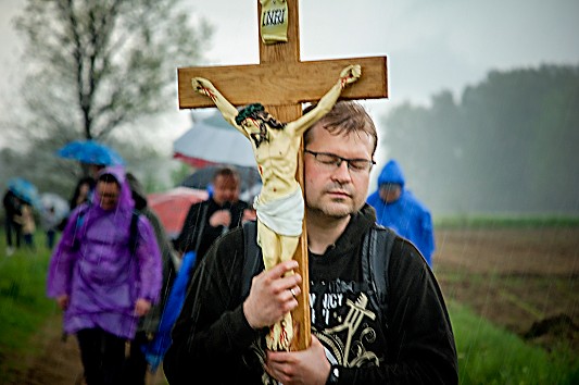 Zakończenie Wielkiej Nowenny za Polskę na granicy Polsko - Ukraińskiej (16 maja)