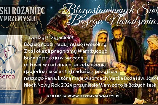 Życzenia z okazji Świat Bożego Narodzenia od Redakcji!